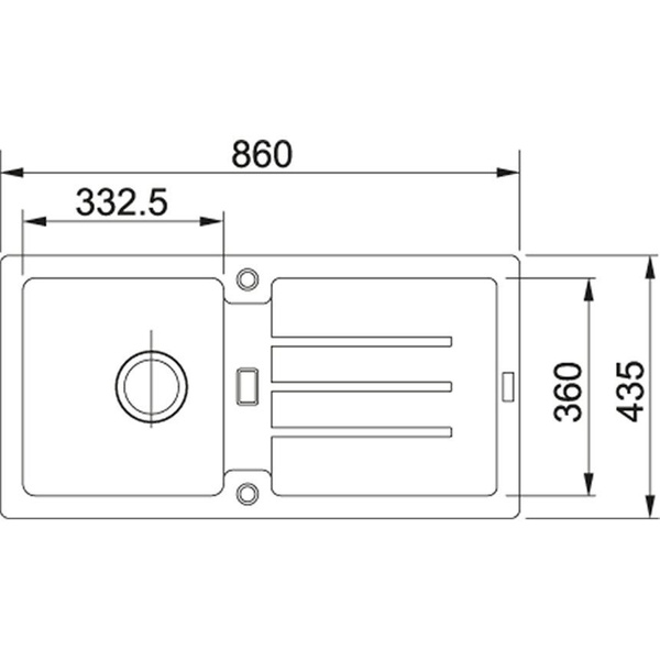 Franke zlew Stilo STG 614